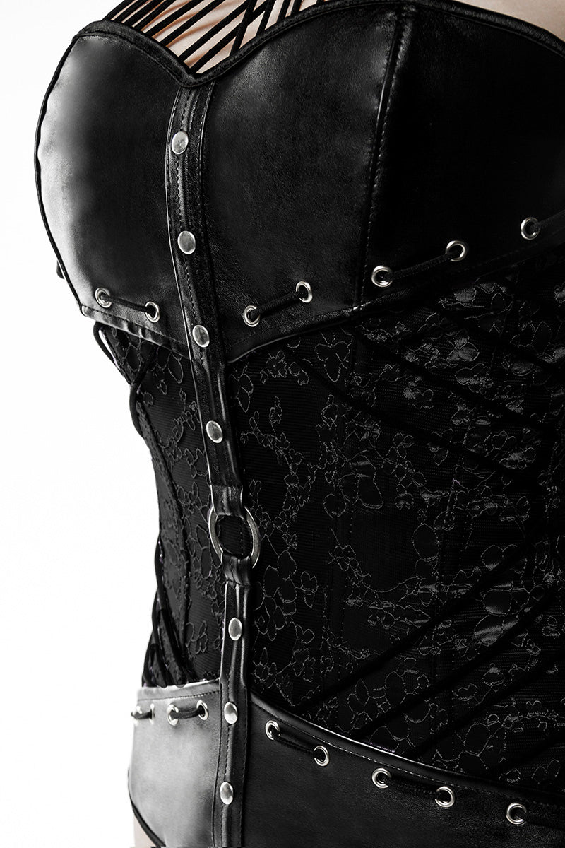 Corset with panties 14494 - 3XL-3