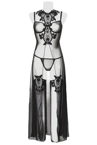 black Erotic Set 15264 - XL-7