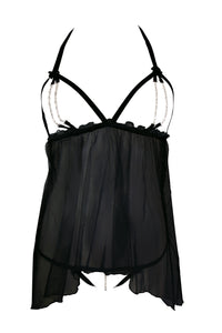 black Chemise Lilith - 3XL-2