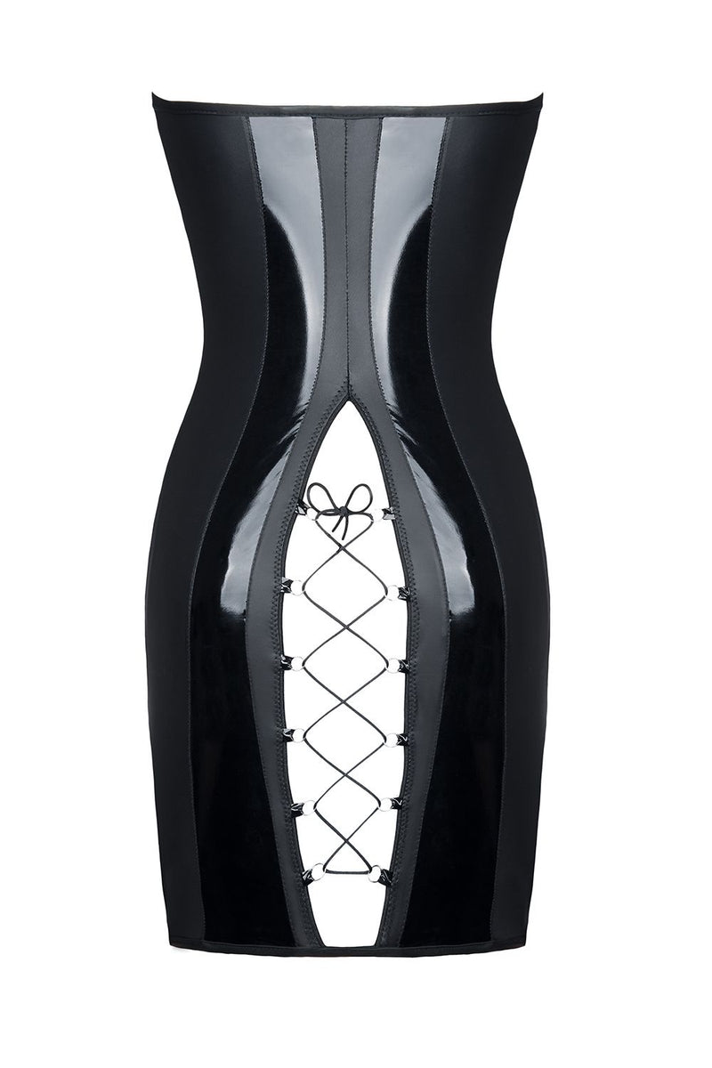 black mini dress Irma - XXL-5