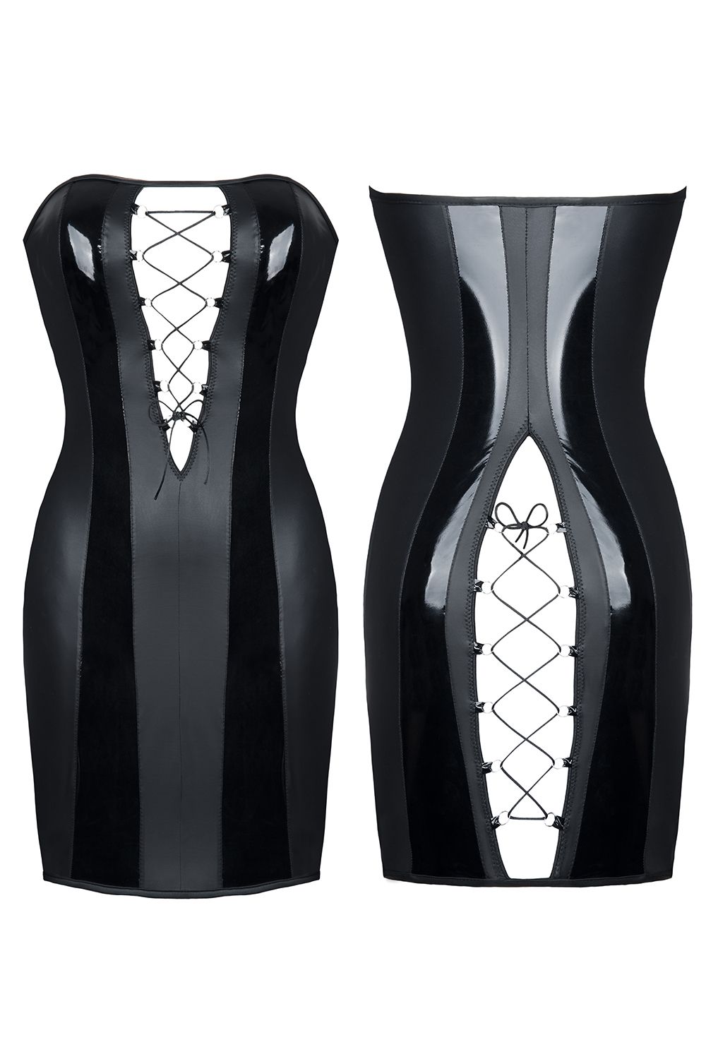 black mini dress Irma - XXL-6