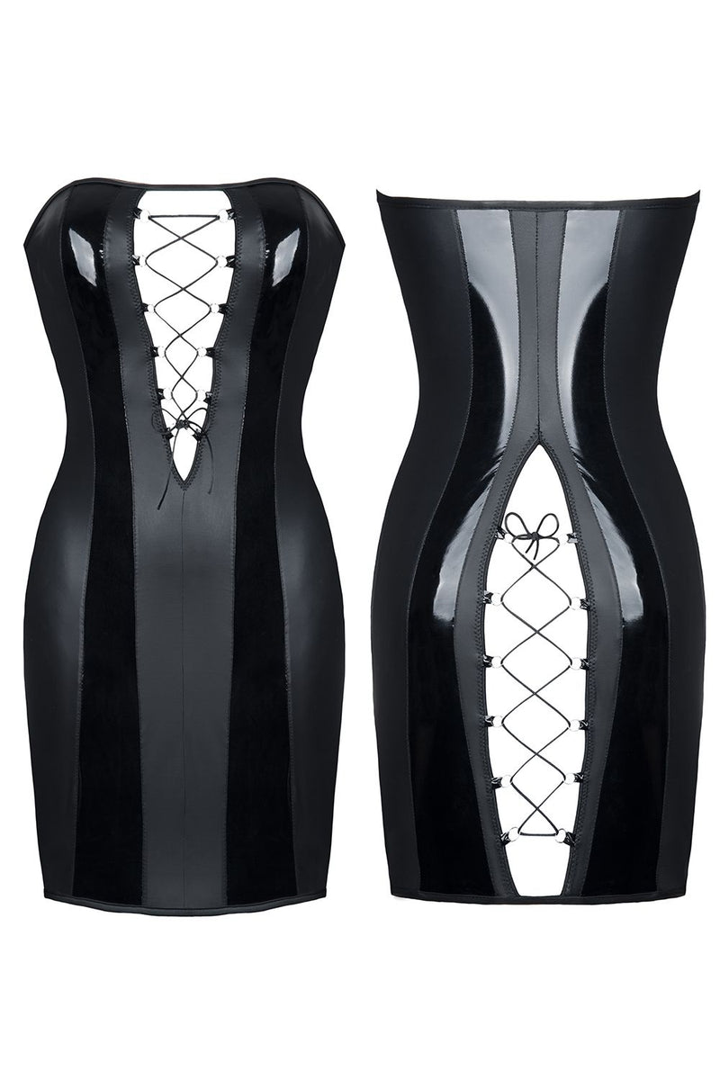 black mini dress Irma - XXL-6