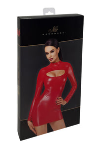 F367 Bombshell Bodycon Dress Red - 3XL-8