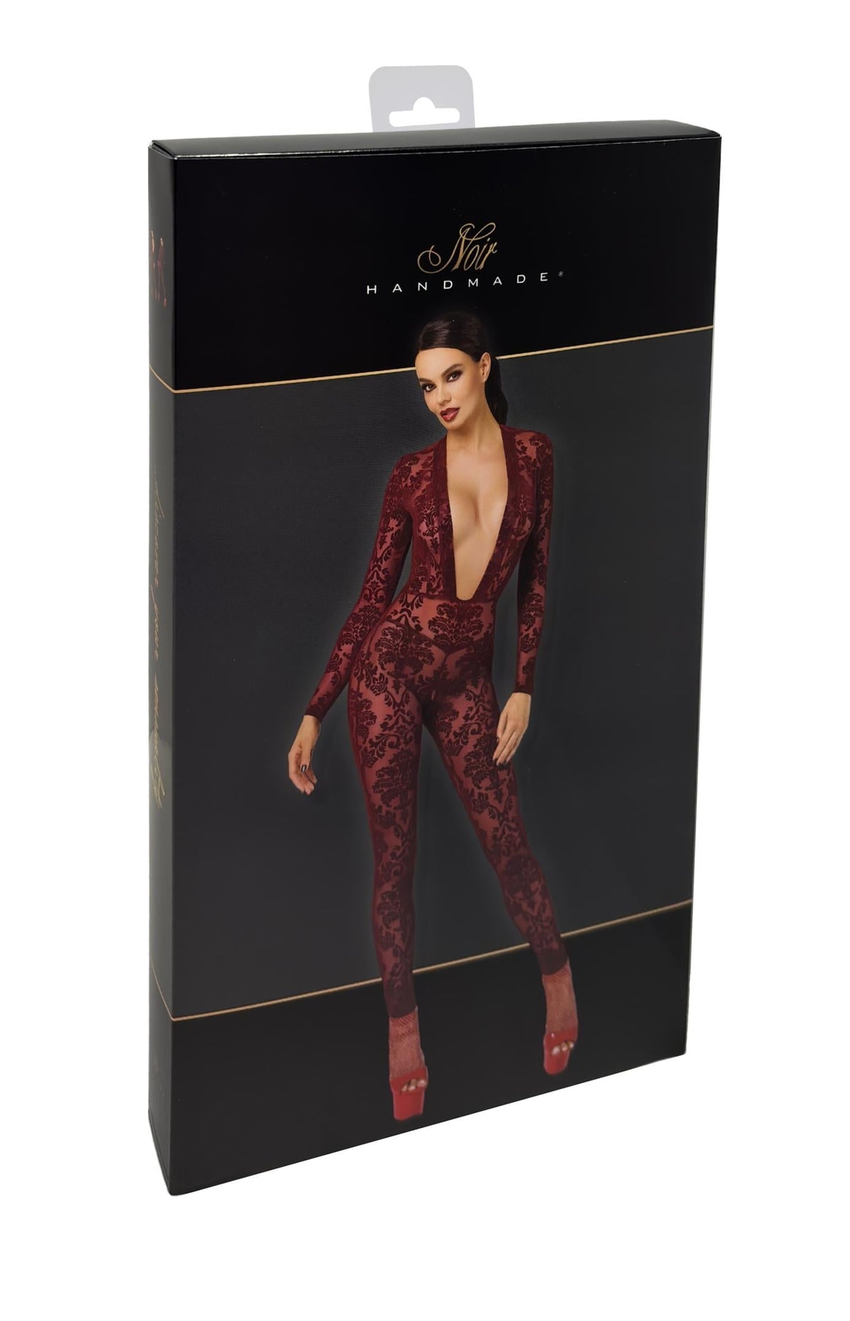 F382 Kink Royal Catsuit red - 3XL-7