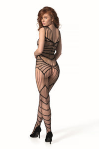black ouvert Bodystocking BS102 - S/L-3