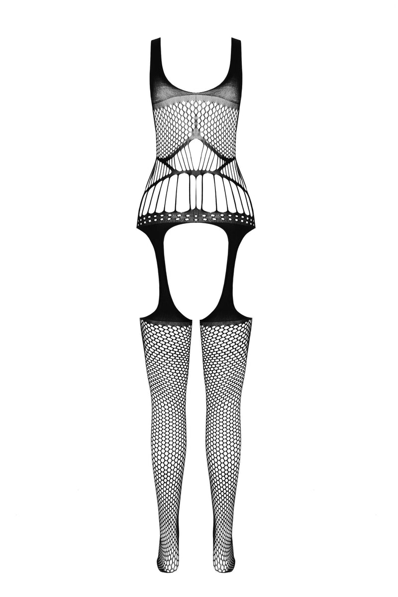 black ouvert Bodystocking BS106 - S/L-1