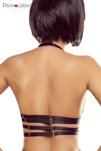 black Harness Bra PR1632 - S/L-1